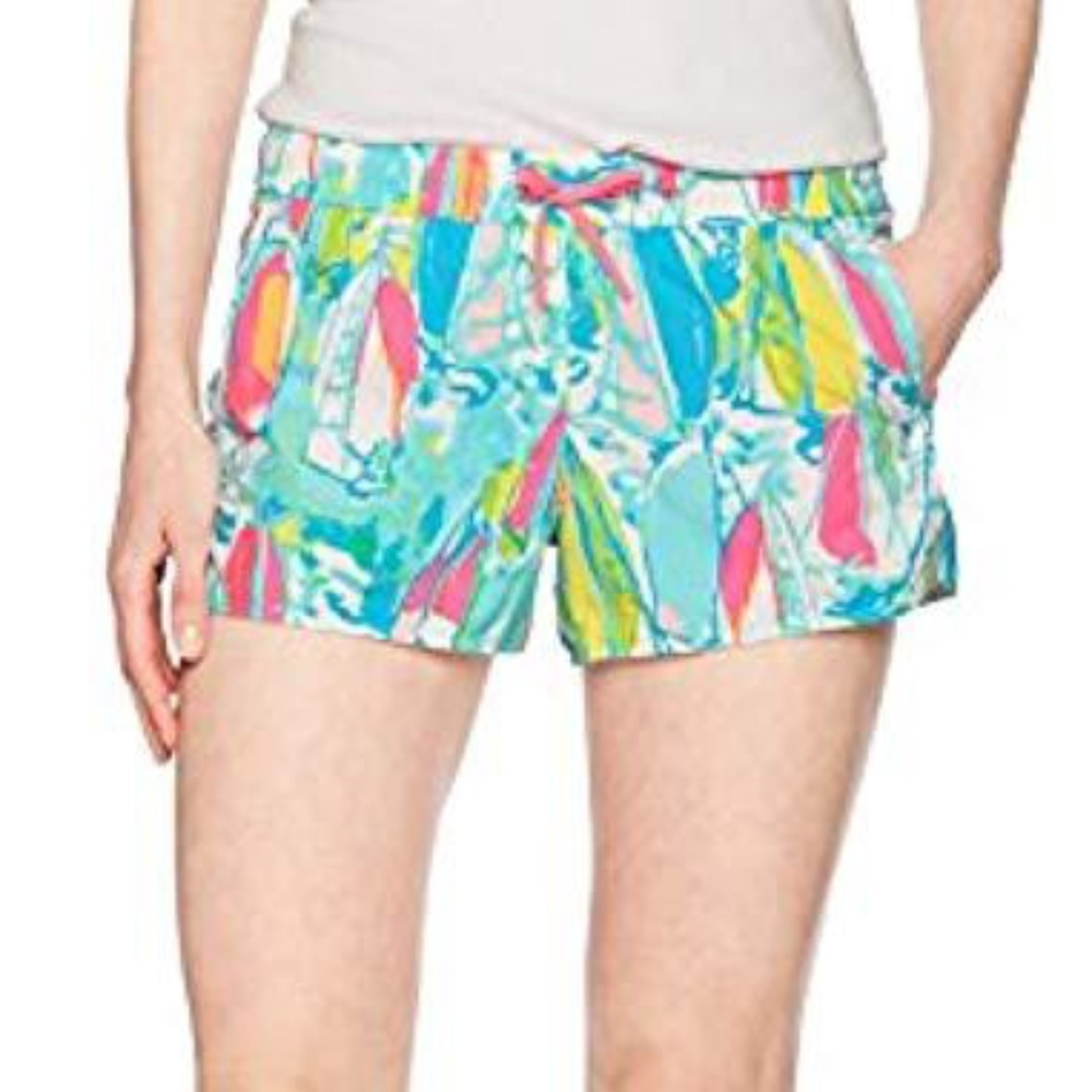 LILLY PULITZER 'BEACH BAE' RUN AROUND SHORT!